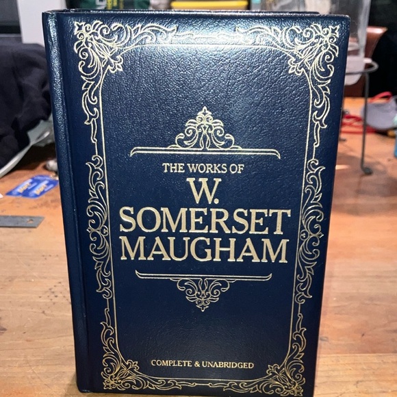 Bonded Leather - The Works of W. Somerset Maugham Book - complete & unabridged - Picture 1 of 16